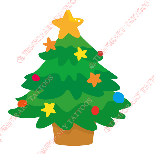 Christmas Customize Temporary Tattoos Stickers NO.3827